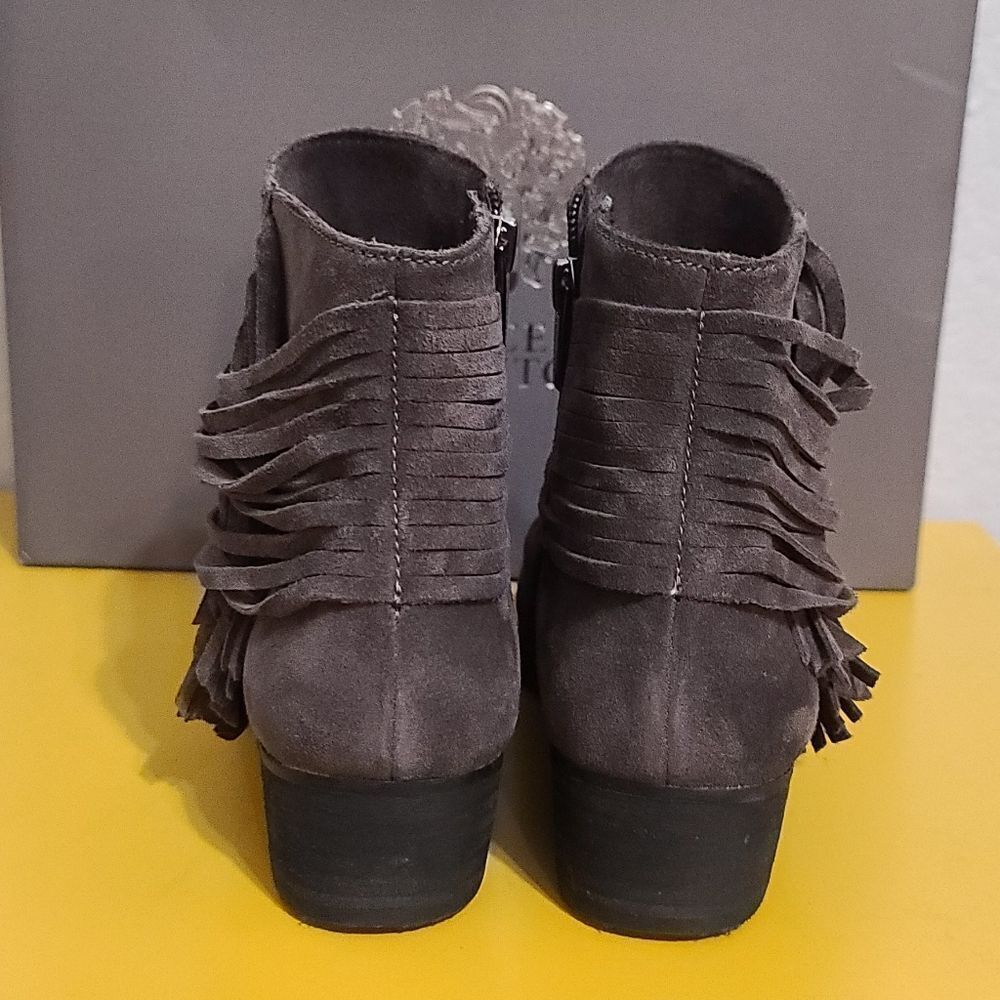 Vince Camuto 'Saree' Grey Suede Boots - Picture 4 of 6